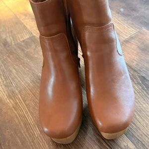 Target Tan Heeled Boots